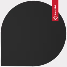 Lattiapäällyste/takan jalusta 100 x 100 cm terästä