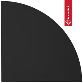 Põranda kate/ kamina alus 100 x 100 cm kaarega teras