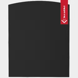 Põranda kate/ kamina alus 80 x 100 cm  kaarega teras