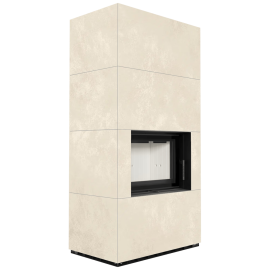 FLOKI BOX 8 kW Ø 160 quartz sinter OXIDE BIANCO