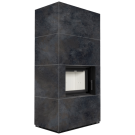 FLOKI BOX 8 kW Ø 160 quartz sinter OSSIDO NERO