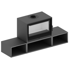 CUBO CF 800 - 9.5 kW - 4 mm teras