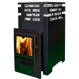 SAUNA STOVE LATVIA 14 WITH GLASS DOOR